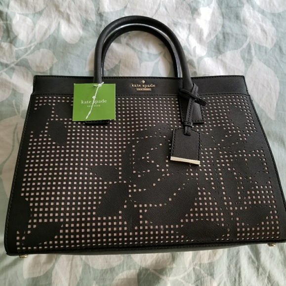 kate spade Handbags - Cameron Street Perforated Candace Satchel